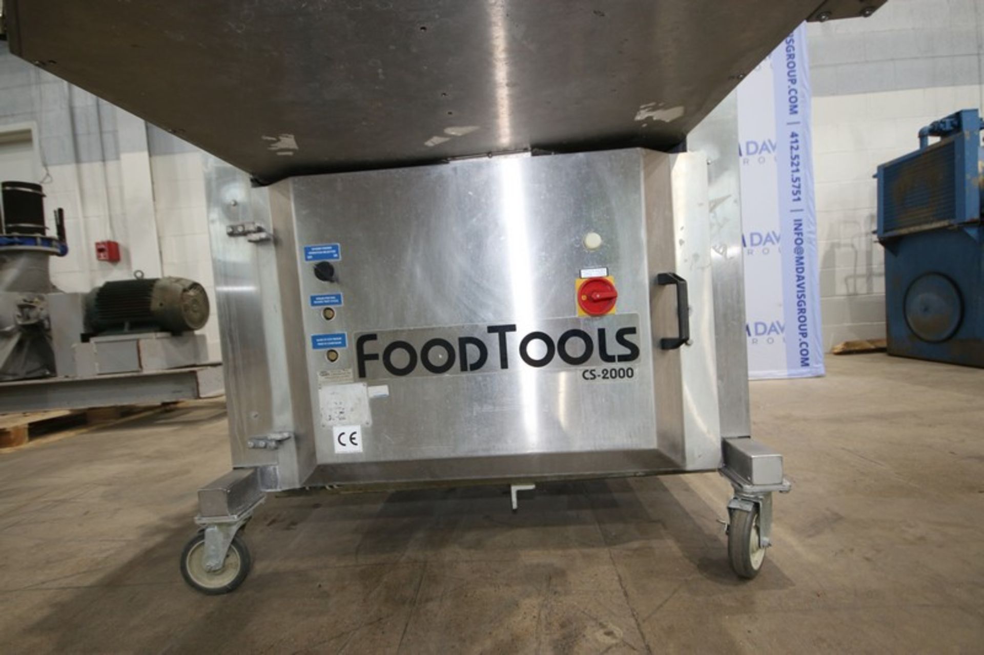 FoodTools S/S Cake Slicer, M/N CS-2000, S/N 3206, 110/220 Volts, Mounted on Portable S/S Frame - Image 9 of 10