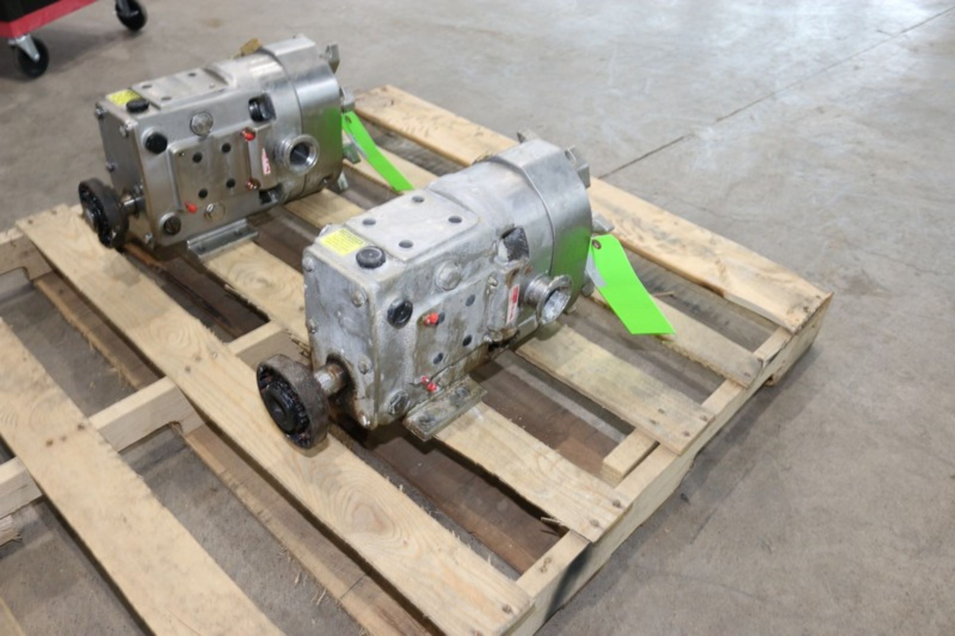 Ampco S/S Positive Displacement Pump Head, M/N ZP1+030-SO, S/N 1934541-1042, with Aprox. 2" Clamp - Bild 5 aus 5