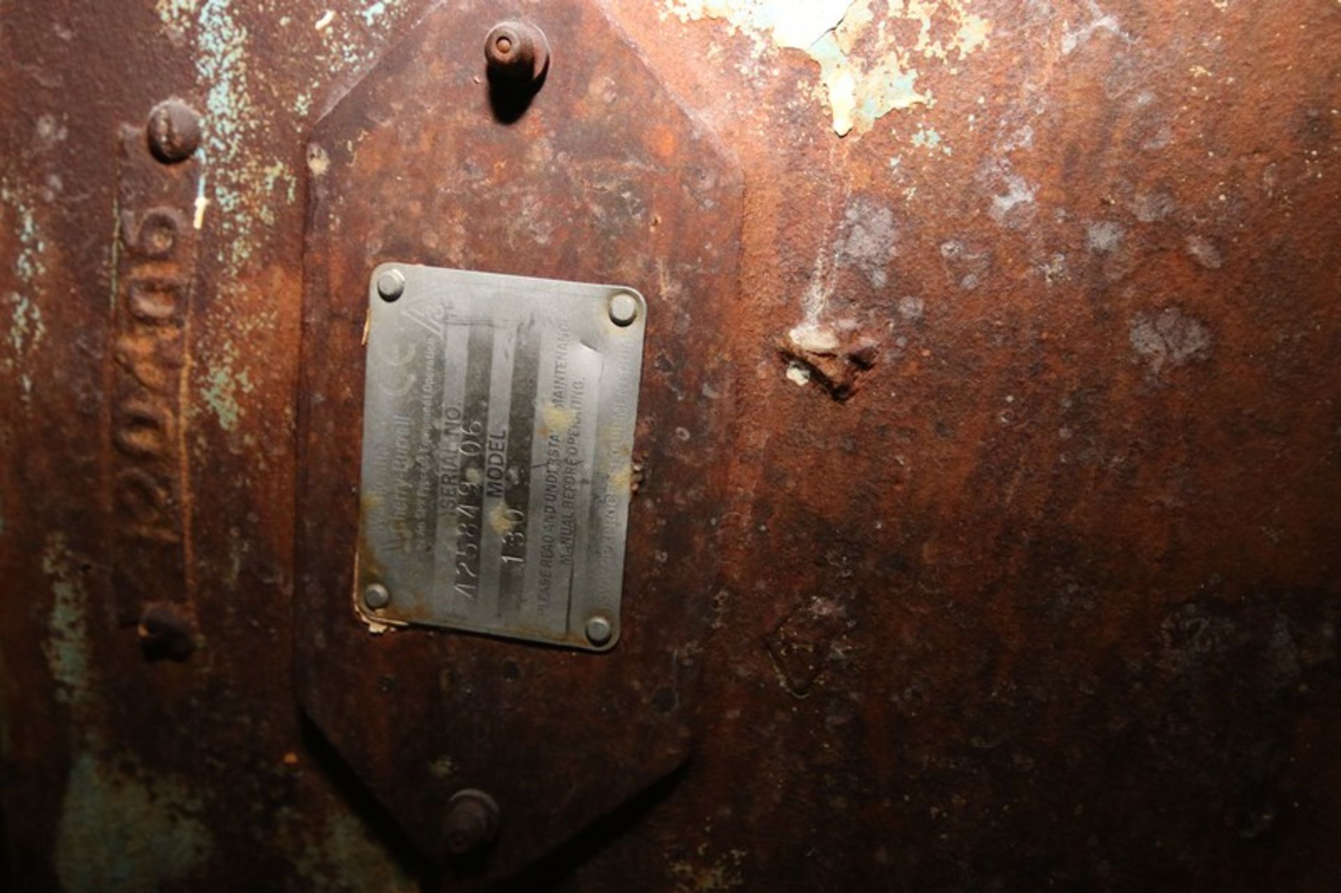 Waukesha Cherry Burrell 10 hp Positive Displacement Pump, M/N 130, S/N 425849 06, with Reliance 1755 - Bild 5 aus 7