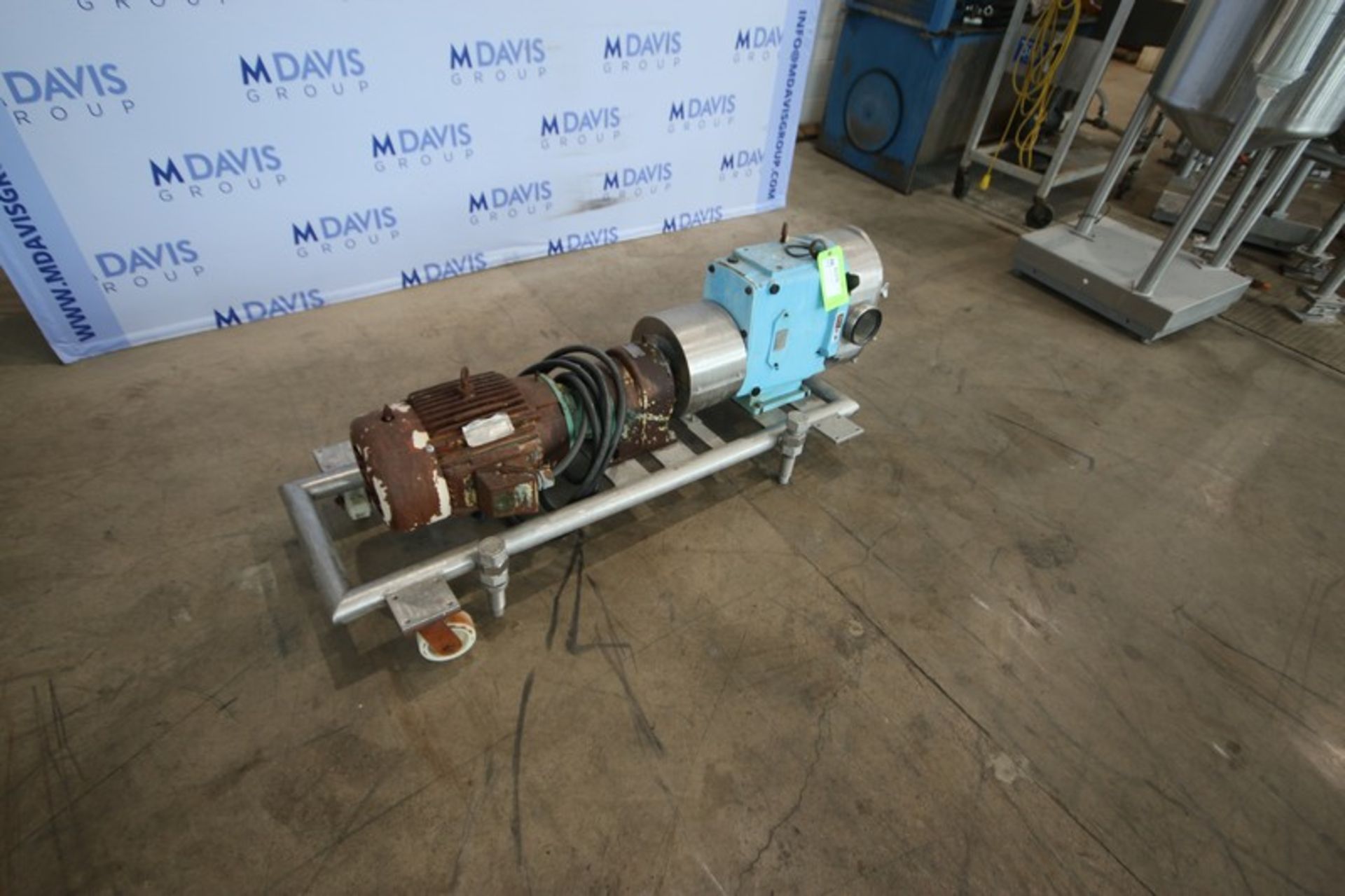 2015 SPX 7.5 hp Positive Displacement Pump, M/N 220U1, S/N 300728 R2-3, with 1760 RPM Motor, 230/460 - Image 6 of 7
