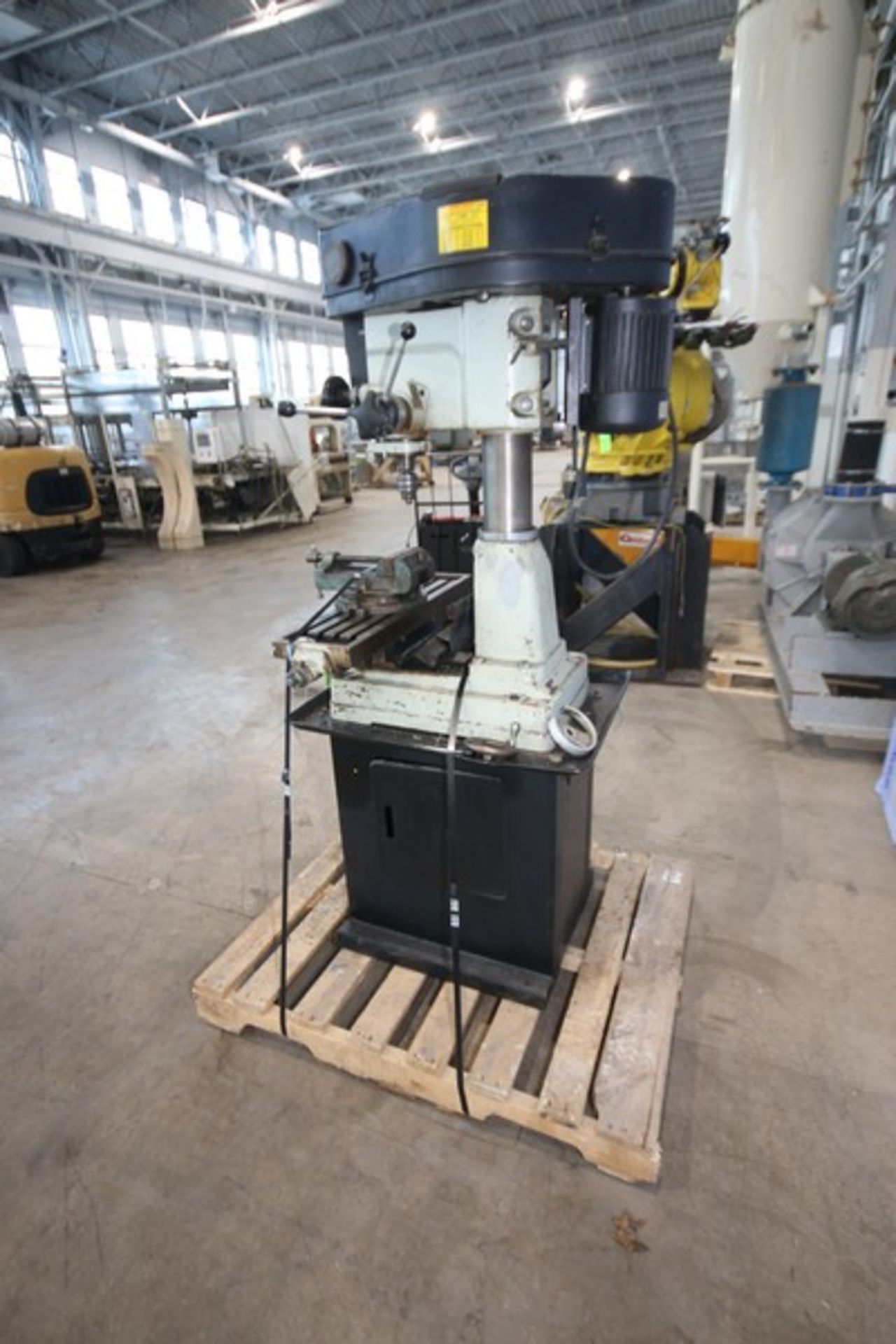 Vertical Drill Press, with Vise, with 12-Speed Motor, with 1720 RPM with Adjustable Table (INV# - Image 6 of 12