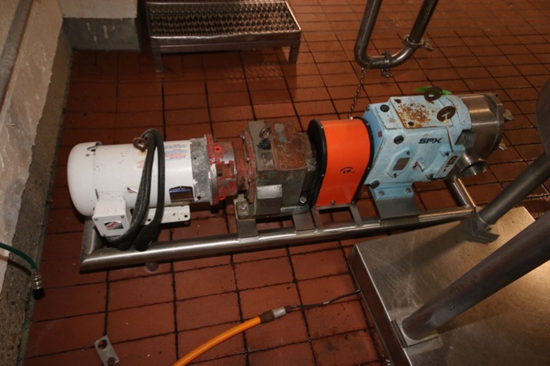 2013 SPX 5 hp Positive Displacement Pump, M/N 130 U1, S/N 1000002850827, Baldor 1750 RPM Motor, - Image 2 of 6