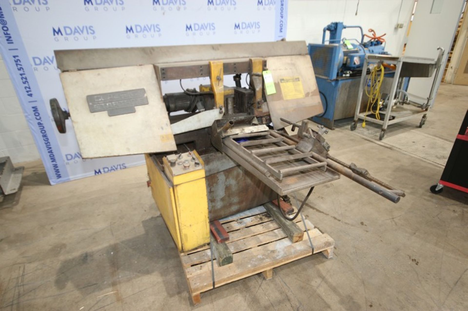 Startrite Horizontal Band Saw,M/N HB280A, S/N 151622, 208/240 Volts, 3 Phase, Mounted on Portable - Image 2 of 8