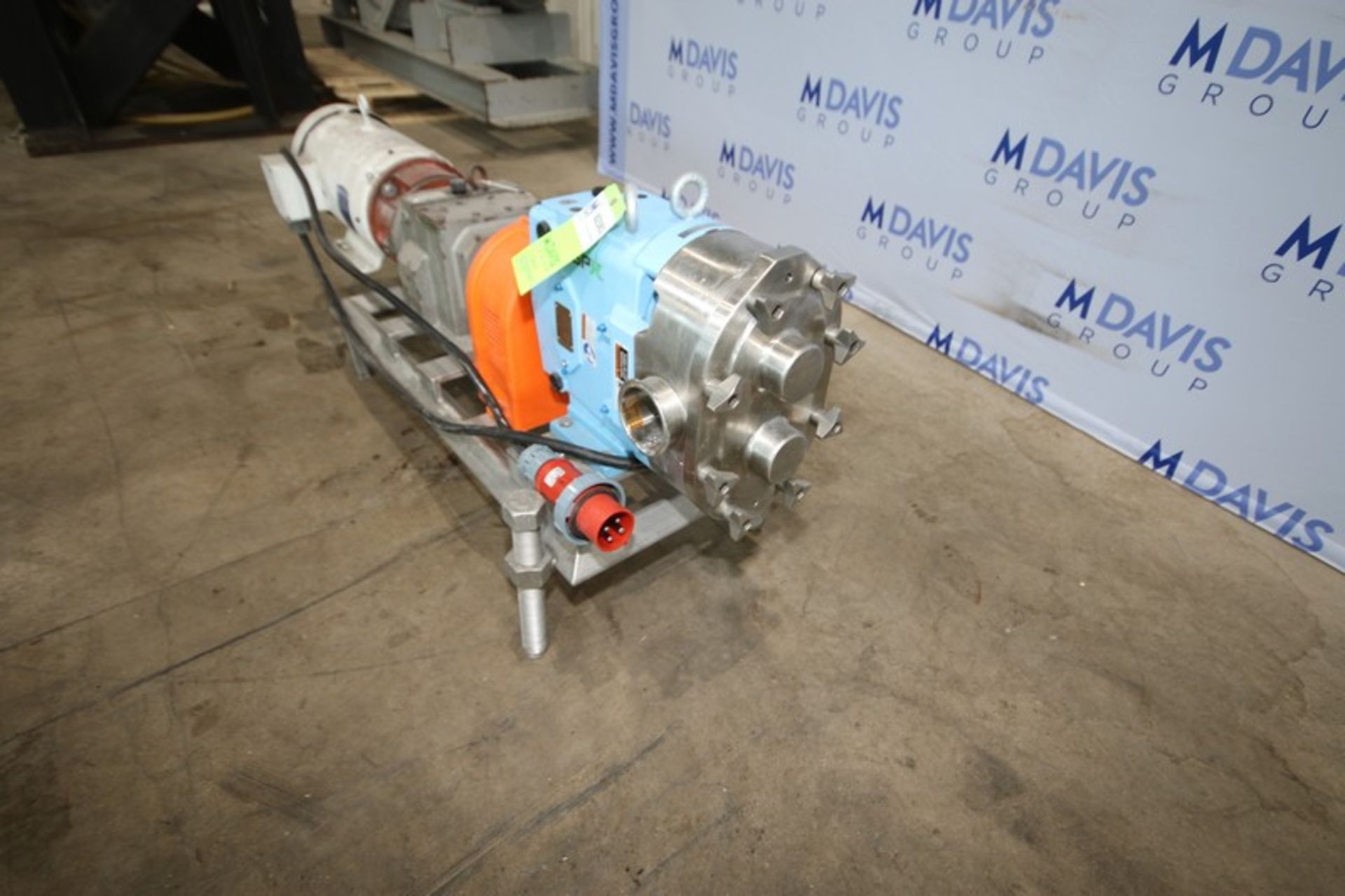 2020 SPX 10 hp Positive Displacement Pump, M/N 130 U1R2, S/N 1000003908697, with Aprox. 3" Clamp - Image 3 of 7