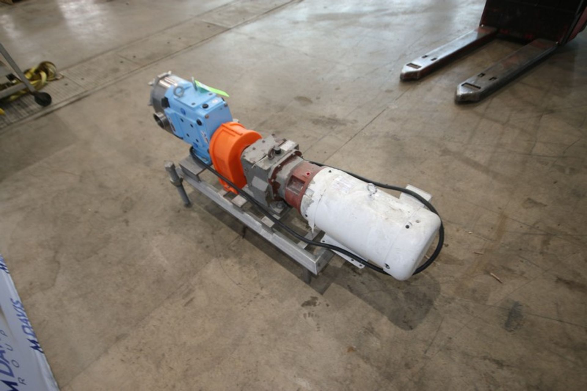 2020 SPX 10 hp Positive Displacement Pump, M/N 130 U1R2, S/N 1000003908697, with Aprox. 3" Clamp - Image 6 of 7