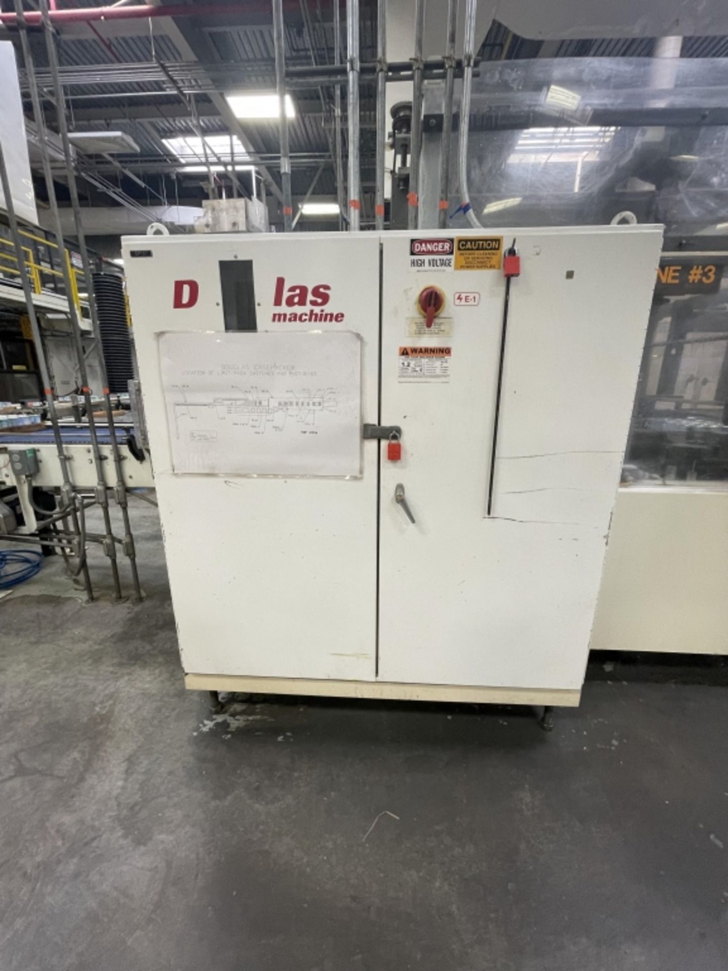 Douglas Case Packer, M/N CMTL-38, S/N M3212, Previoulsy Running 38 Cases Per Minute, 12 Oz. 303 - Image 19 of 28