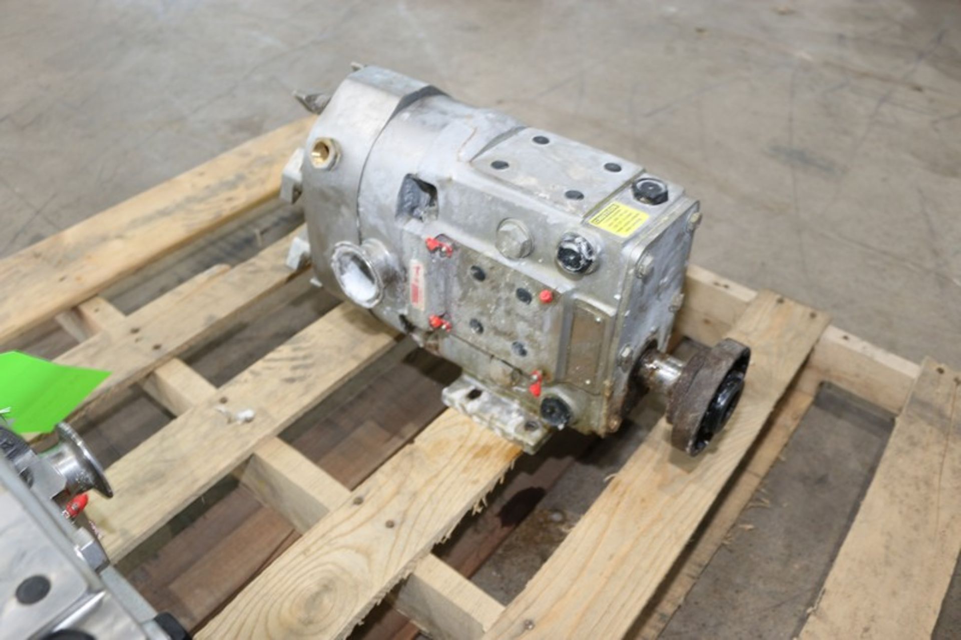 Ampco S/S Positive Displacement Pump Head, M/N ZP1+030-SO, S/N 1934541-1042, with Aprox. 2" Clamp - Bild 3 aus 5