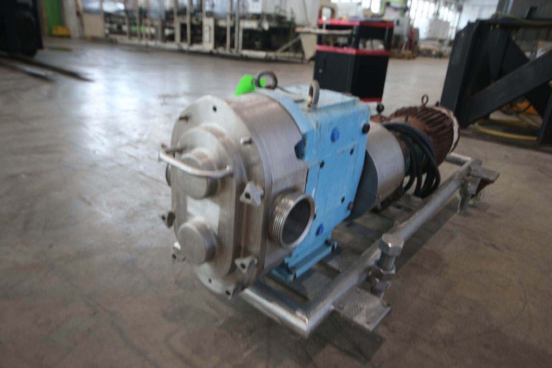 2015 SPX 7.5 hp Positive Displacement Pump, M/N 220U1, S/N 300728 R2-3, with 1760 RPM Motor, 230/460 - Bild 3 aus 7