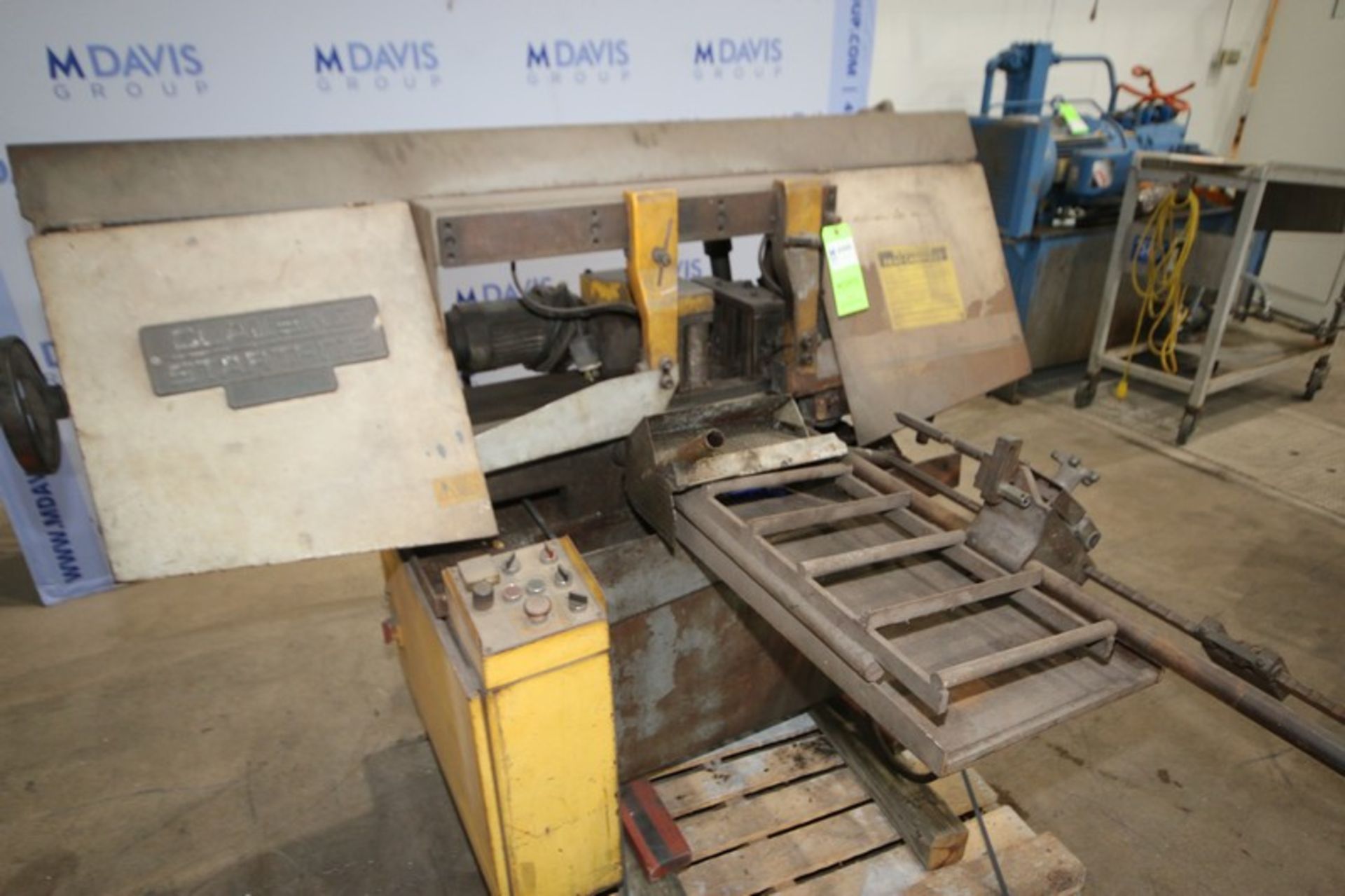 Startrite Horizontal Band Saw,M/N HB280A, S/N 151622, 208/240 Volts, 3 Phase, Mounted on Portable - Image 3 of 8