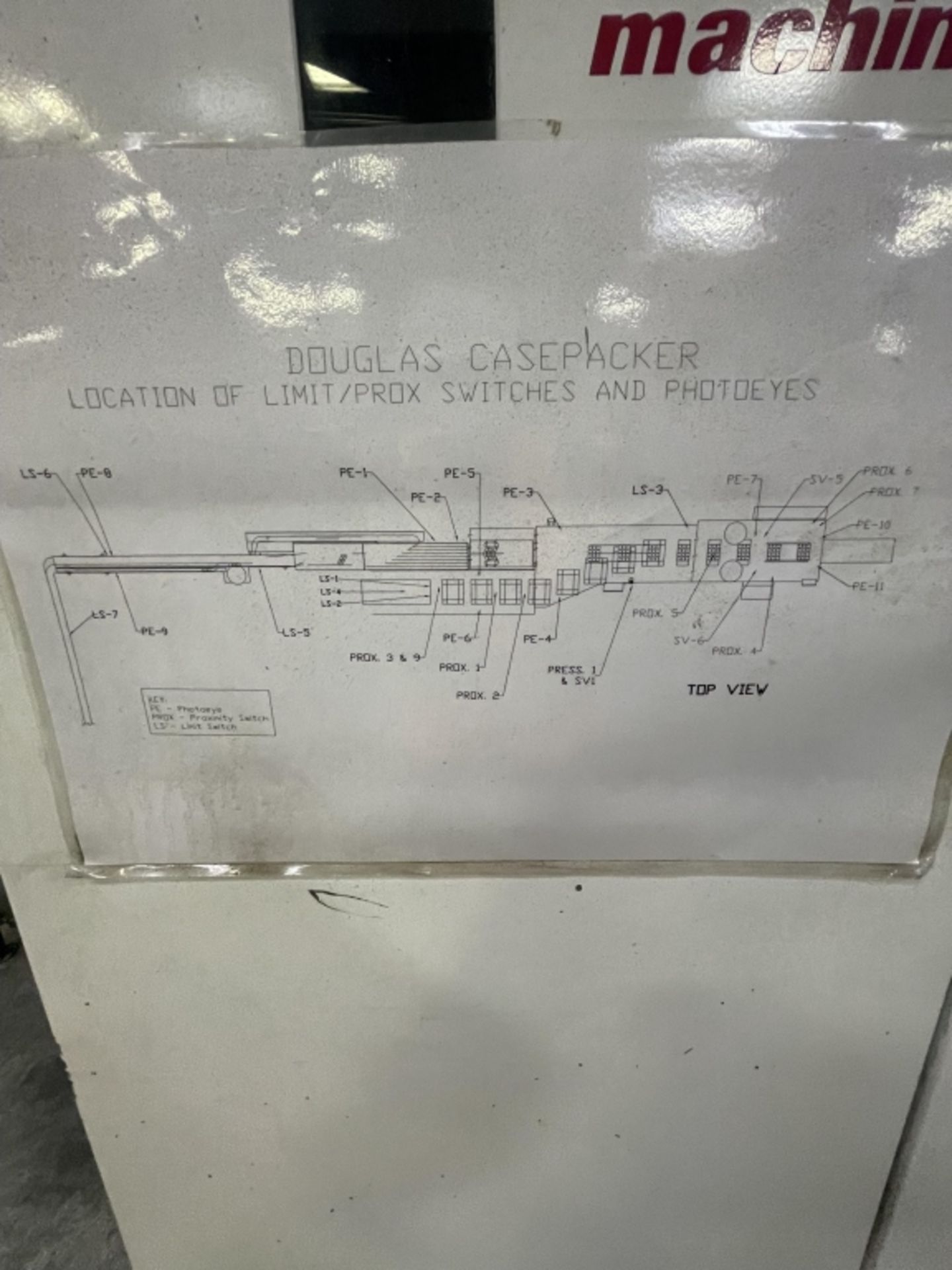 Douglas Case Packer, M/N CMTL-38, S/N M3212, Previoulsy Running 38 Cases Per Minute, 12 Oz. 303 - Image 20 of 28