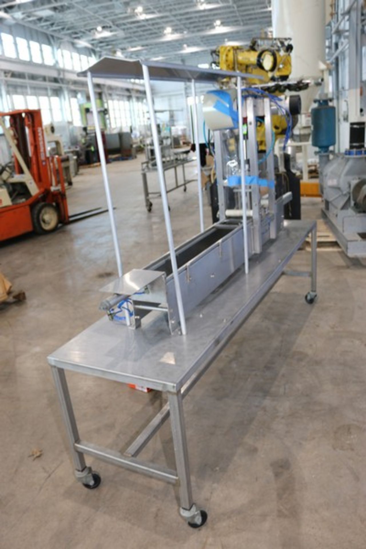 Filling Equip. Company Straight Line Sealer, with (1) Sealing Head, with Foot Control, Mounted on - Image 4 of 6