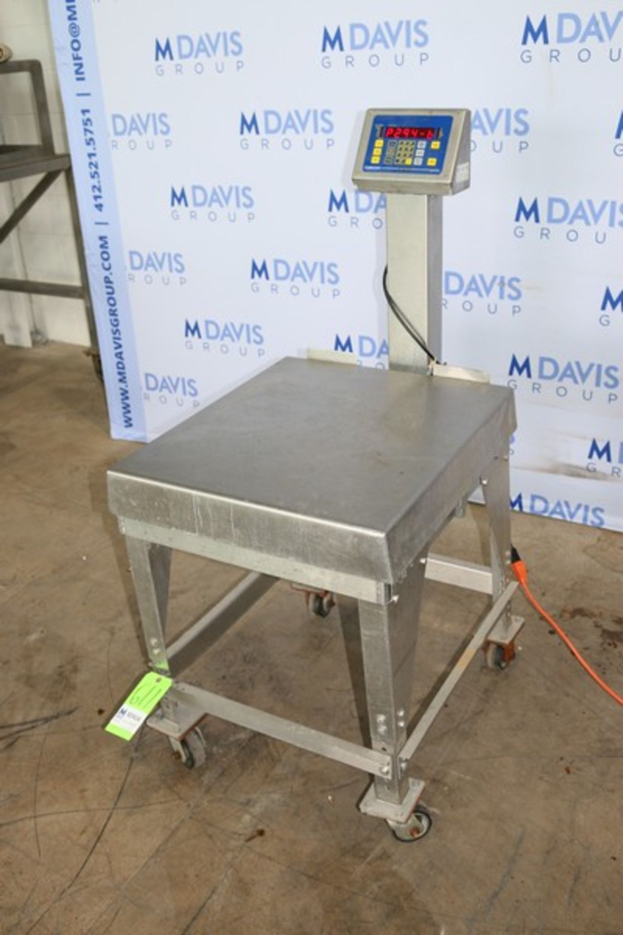 Fairbanks S/S Platform Scale,with Aprox. 28" L x 23-1/2" W, Mounted on S/S Portable Frame, with