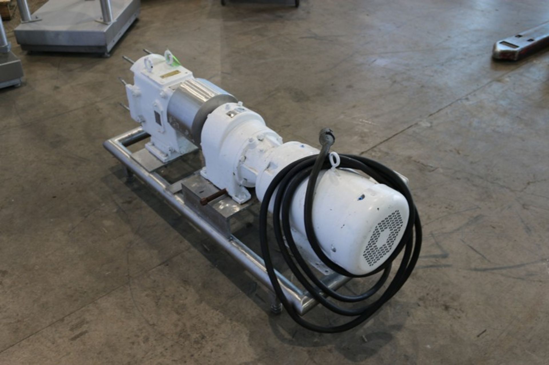 WCB 7.5 hp Positive Displacement Pump,  M/N 60, S/N 115550, with Baldor 1770 RPM Motor, 208-230/ - Image 4 of 8