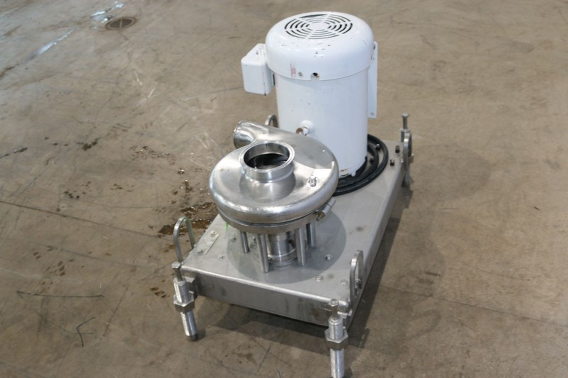 20 hp Tri-Blender,with Aprox. 2-1/2" Outlet & Aprox. 5" Inlet, with 1765 RPM Baldor Motor, Mounted - Image 3 of 7