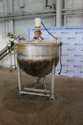 Lee 300 Gal. S/S Kettle,M/N 300A55, S/N A2752-A1, with Baldor 0.75 hp Agitation Motor, 230/460