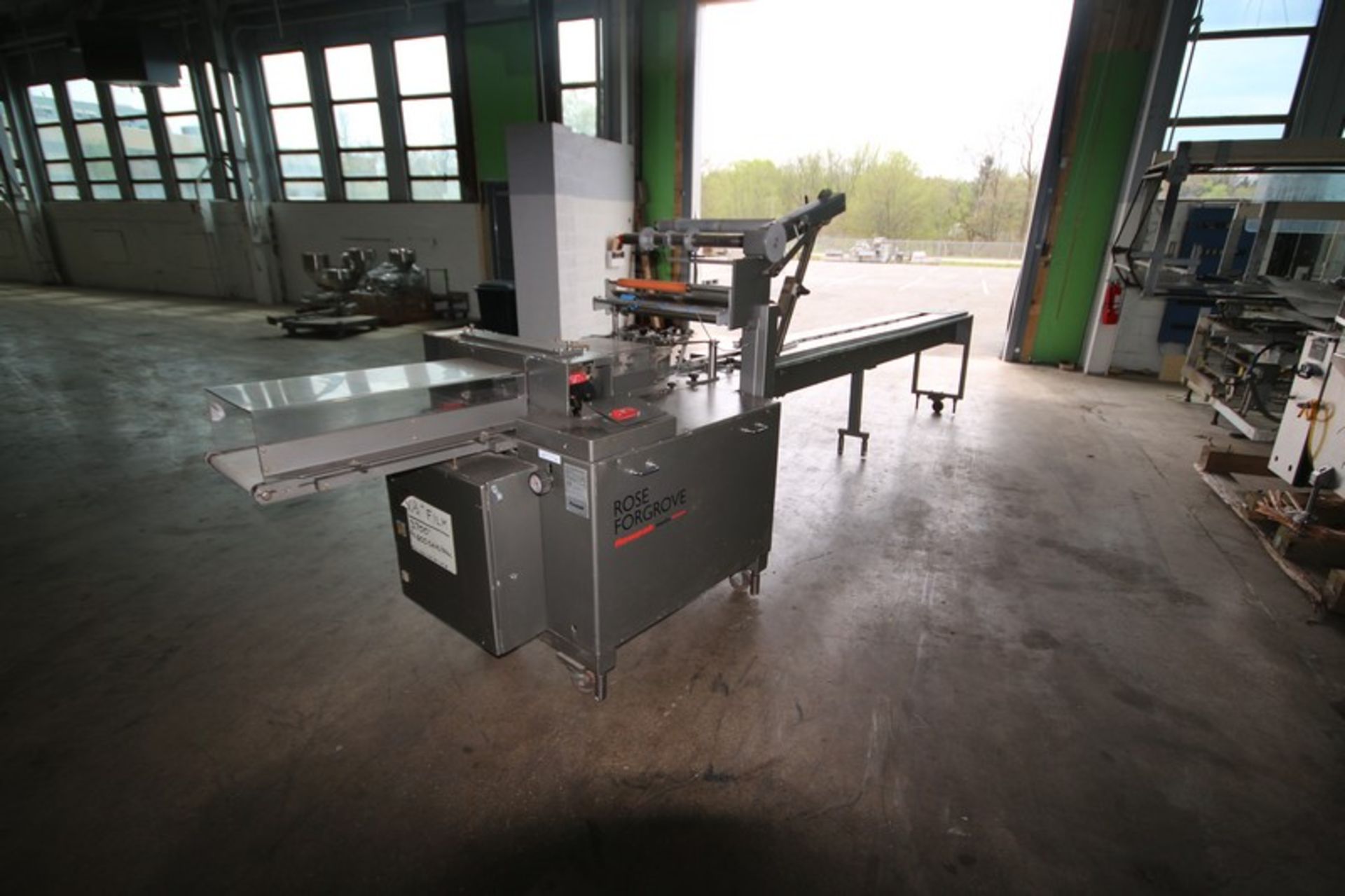 Rose Forgrove Flow-Wrapper, Machine Type:  305, Machine Number:  50670, 240 Volts, 3 Phase, with - Image 10 of 10