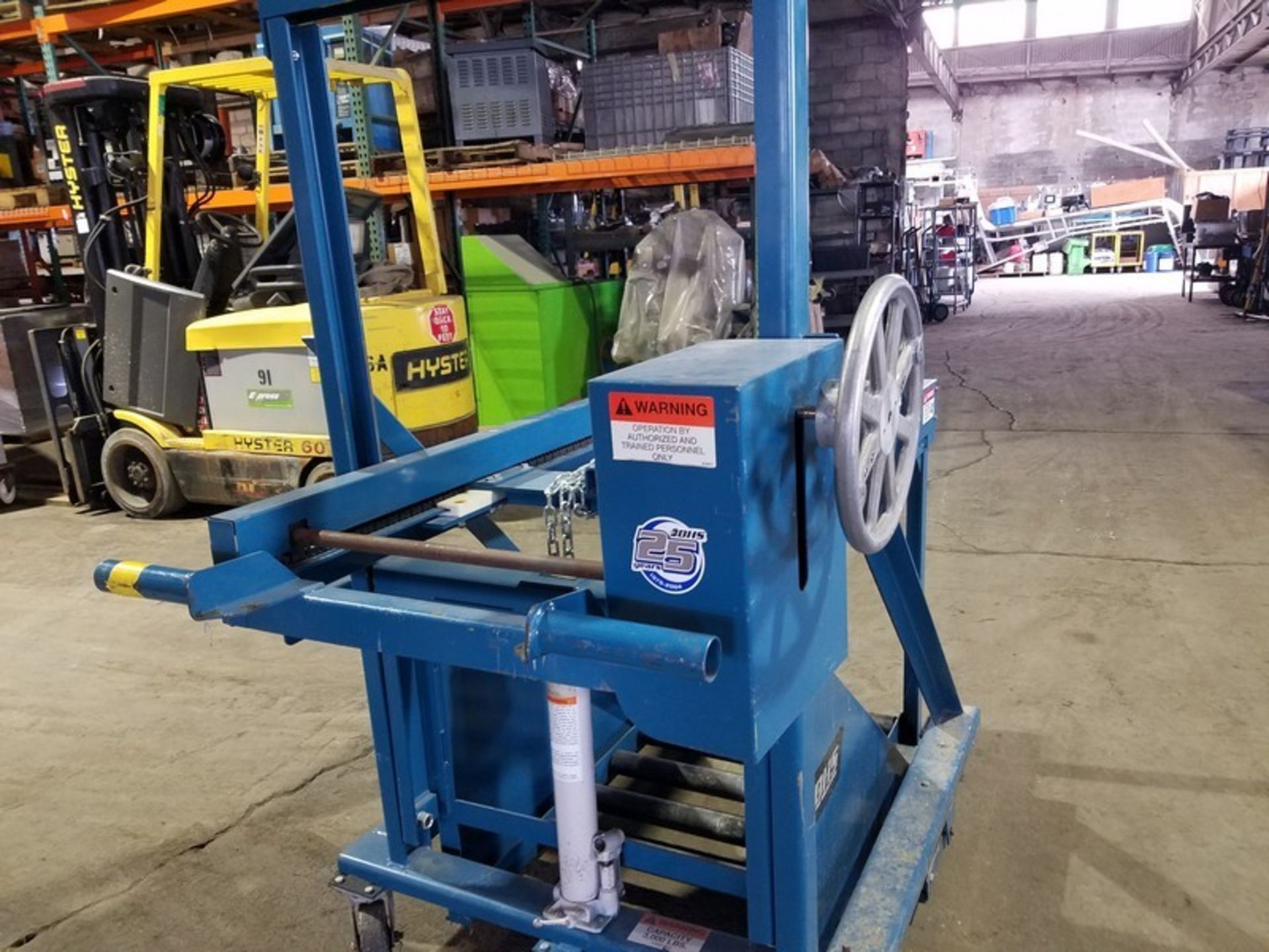 BHS RTC-24MPP Battery Handling System,  S/N JA88663, Casters (Loading Fee $150) (Located Fort Worth - Image 2 of 4