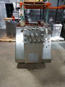 Rebuilt Gaulin MC-18 Homogenizer, Model 1500 MC18-3TPS, S/N 1797780, Two-Stage HVA Assembly, New 40