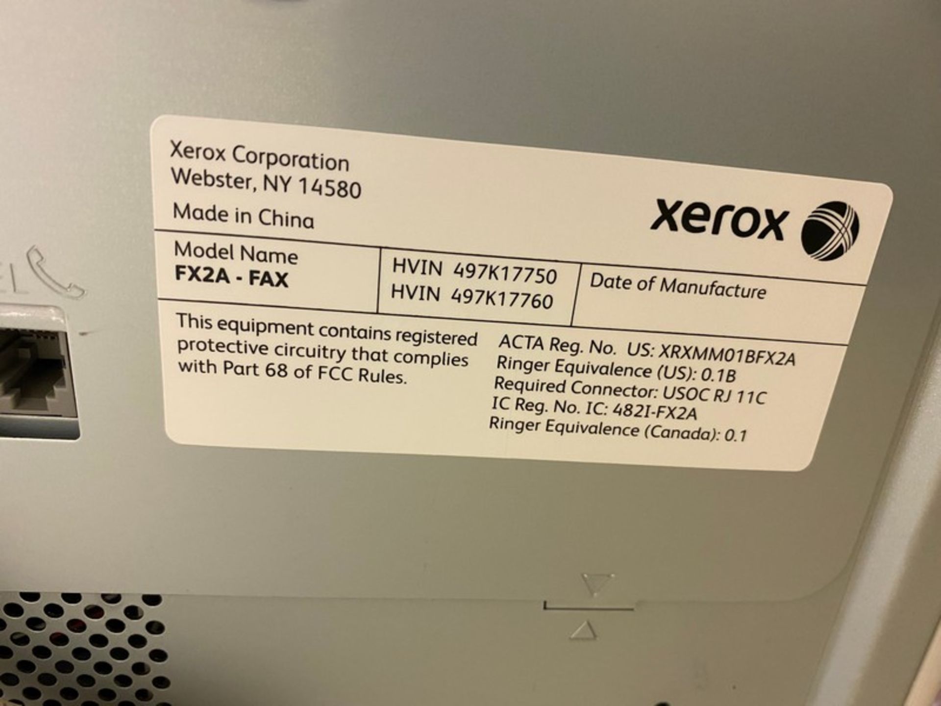 Xerox Versalink C7205 Multifunction Color Printer & 1 box printer paper. Tested in good working - Image 6 of 11