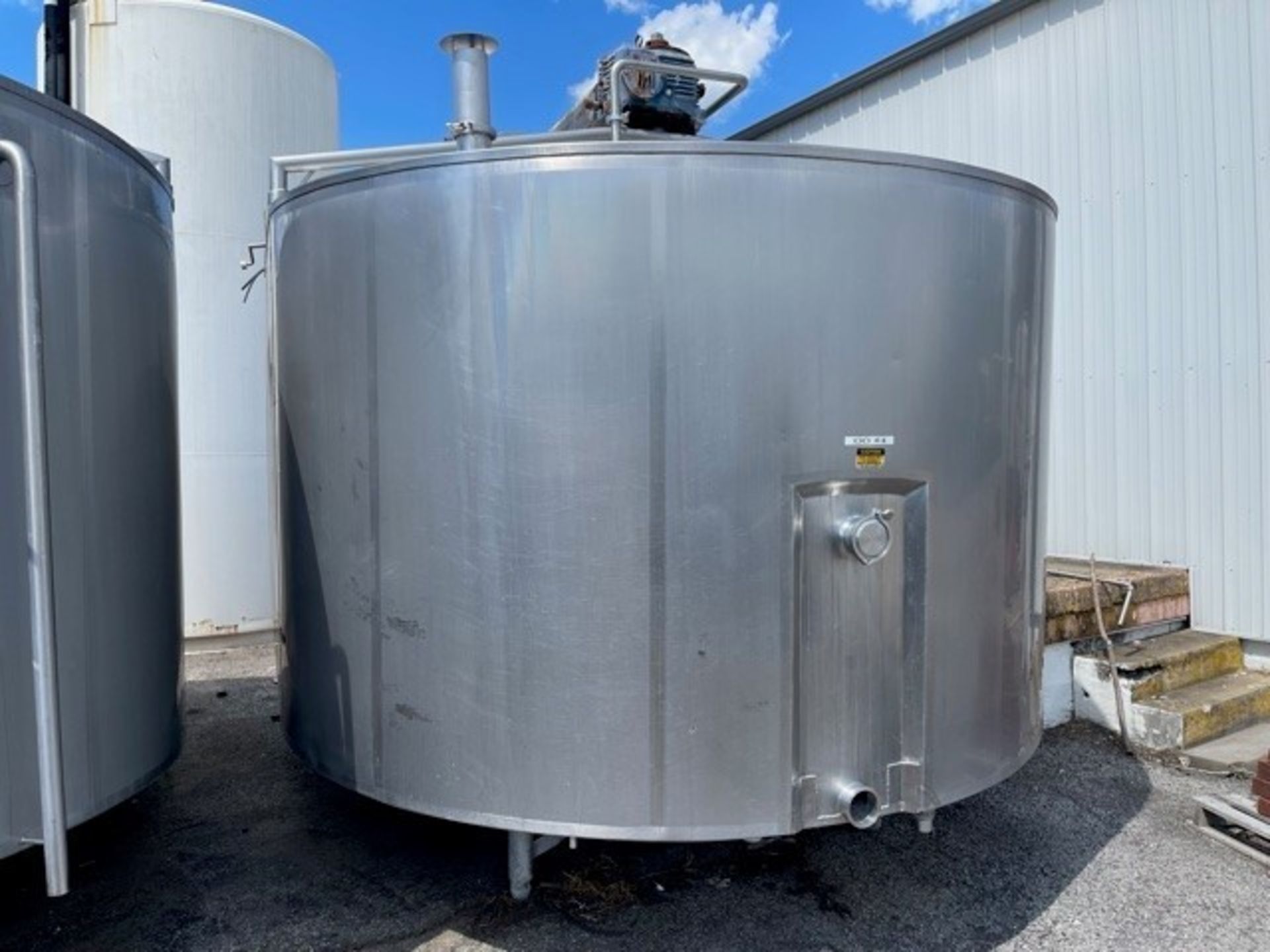 Aprox. 45,000 lb Capacity Double O Cheese Vat, Aprox. 12’ tall, 10’ wide, 16’ long. Nice - Image 2 of 6