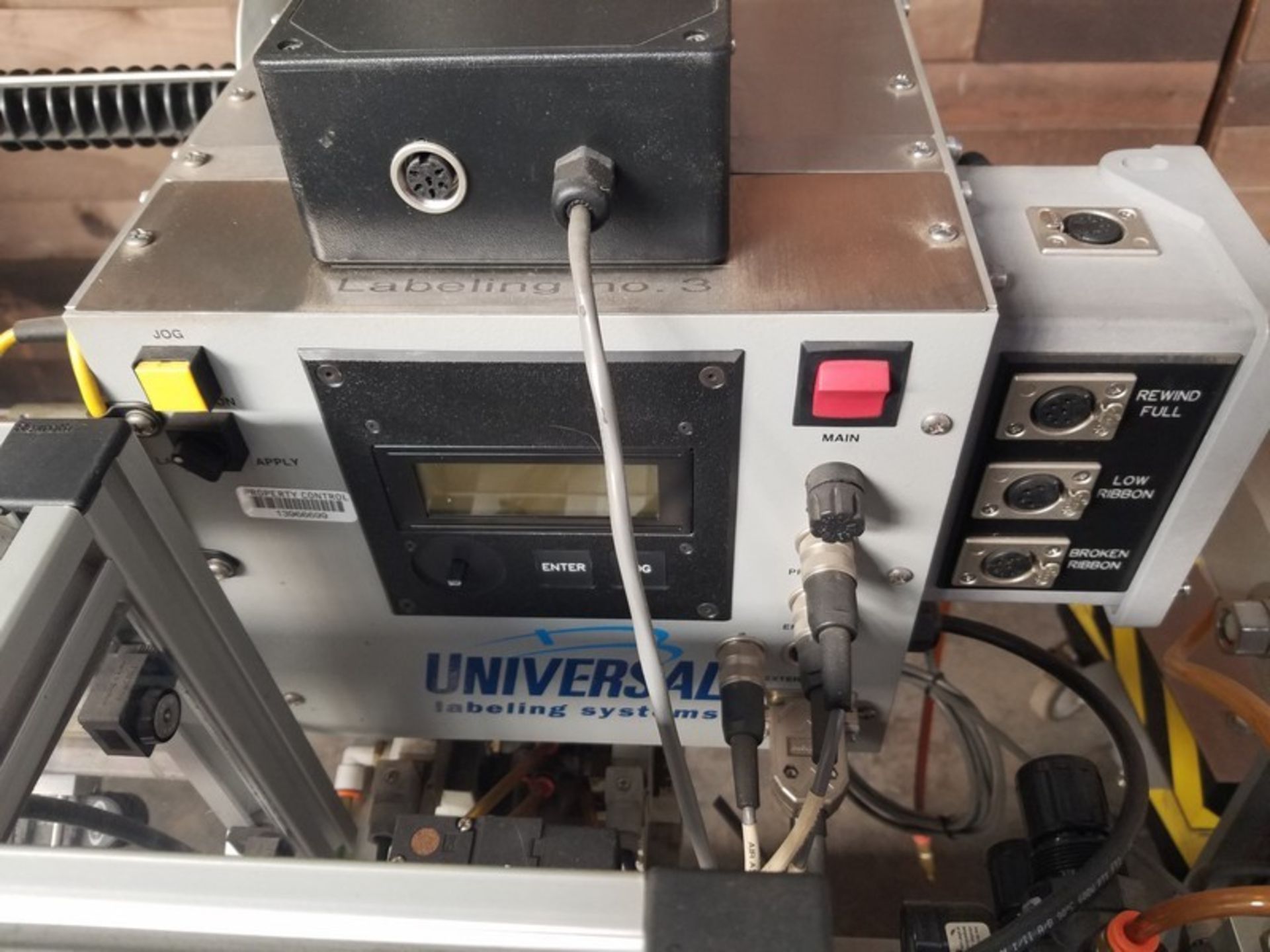 Universal Print and Apply Labeling System, S/N SL1000AZ-1816R (Loading Fee $50)(Located Fort Worth - Image 5 of 5