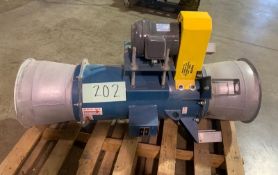 Axial Air Flow Ventilation Blower (LOCATED IN IOWA, Free RIGGING and Loading INCLUDED WITH SALE