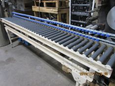 General 10 ft. Shipping Roller Conveyor, Cat #CC230207032-2, Year 2005 (Located Ontario, Canada