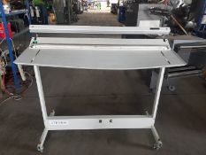 Audion Elekro 1020MG-5 single bar sealer, serial # 1006891.003, volt 115, size 40" (Loading Fee $25