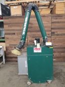 Farr Zephyr Camfil dust collector, volt 110, 9' snorkel, casters, YR 2015 (Loading Fee $