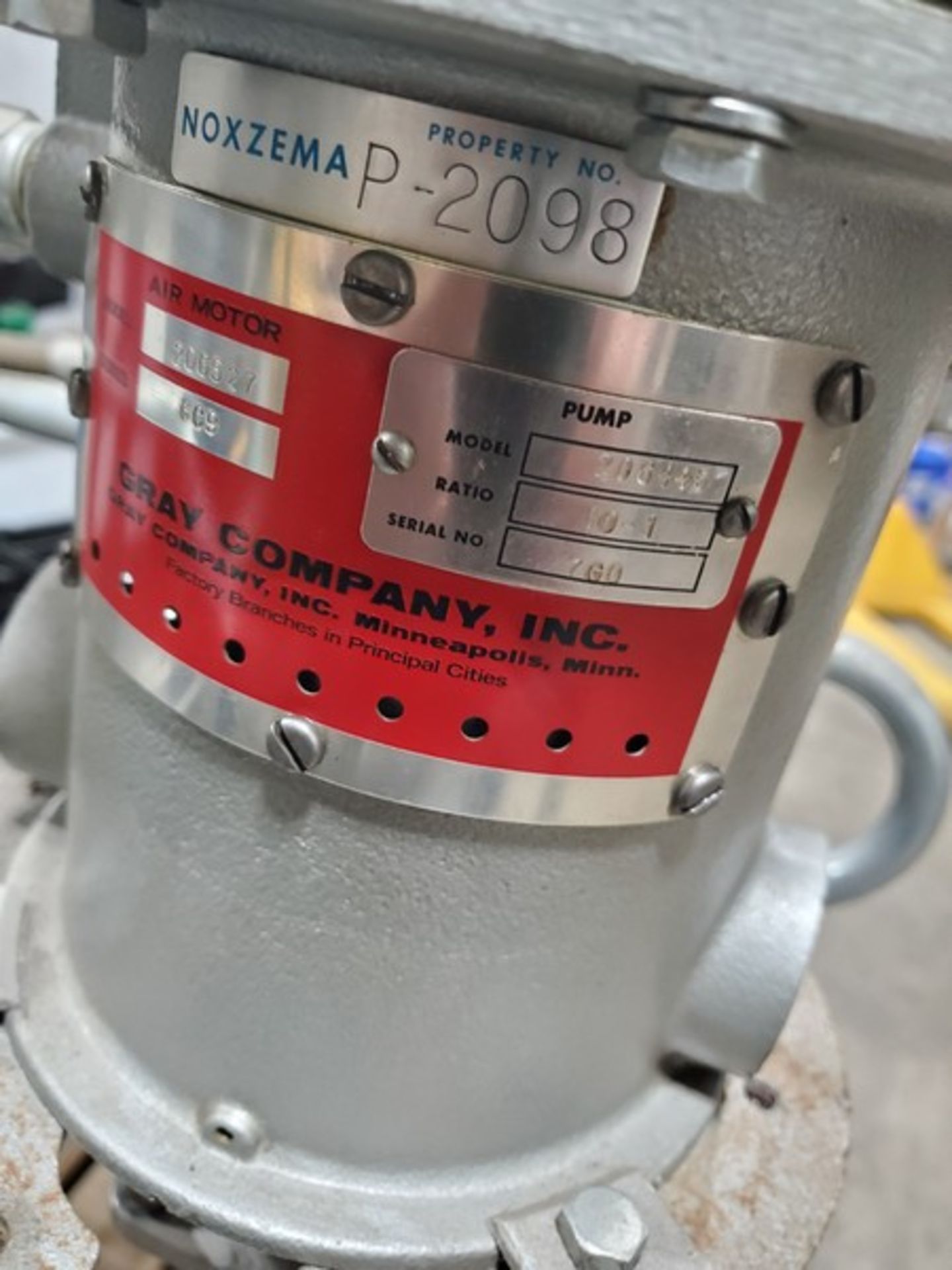 Graco Air Pump, Model 206445, S/N 700, Ratio 10-1, Air Model 206527 (Located Ontario, Canada K7R - Image 4 of 4