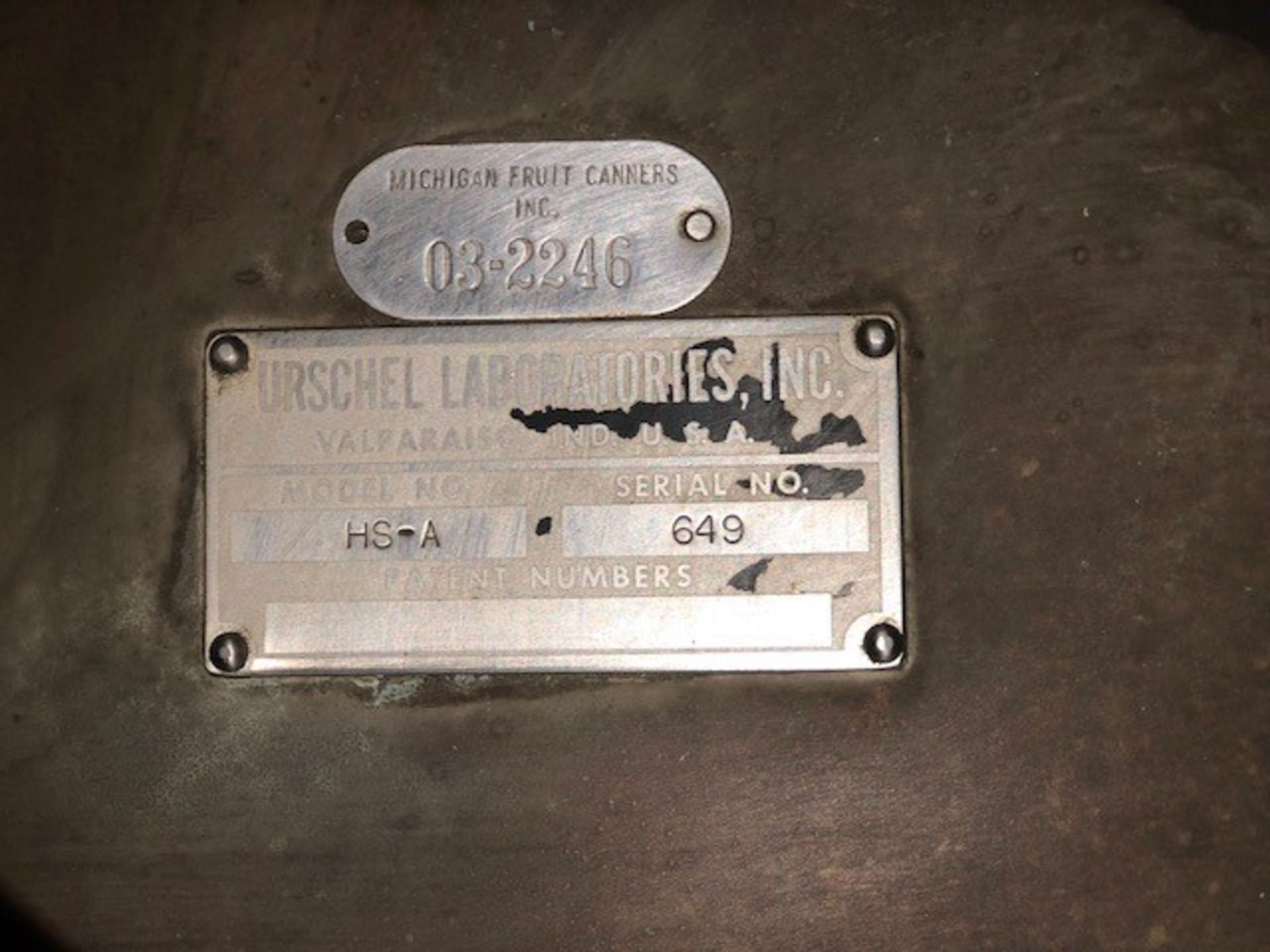 Urschel HS-A Slicer, S/N 639 (Load Fee $300) (Located Hialeah, FL) - Image 8 of 8