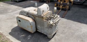 3-Piston Homogenizer, Mounted on Mild Steel Frame (Handling, Loading, Site Management Fee: $250.00