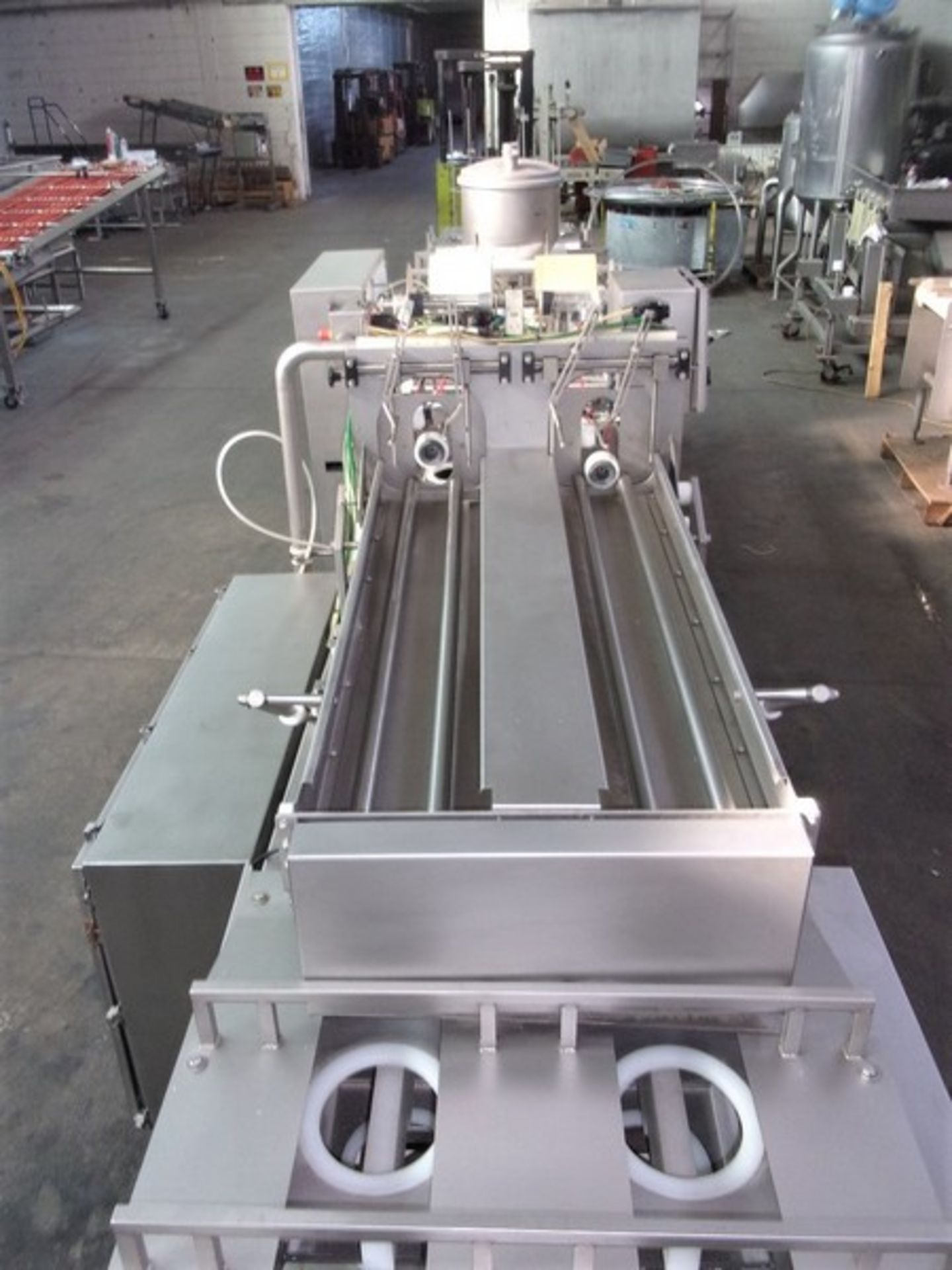 PMR (Packaging Machinery Resources) Dual Lane Continuous Container Filler, Sealer, Lidder, Model - Image 22 of 56