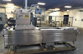 Multivac S/S Thermoformer, Model R140, S/N 103804, Unit Mfg. November 2005, 420 Web Width, 3/60/