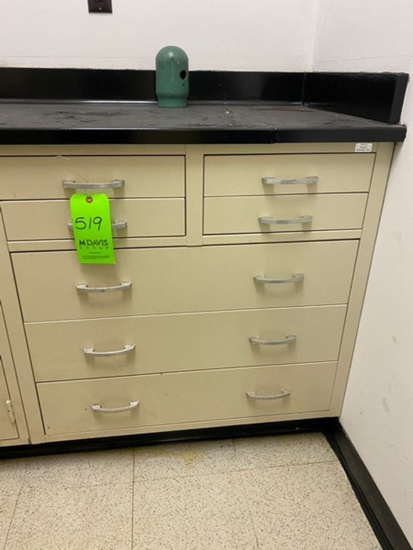 1-lab sink & top with base and drawers 59"Wx24"Dx37.5"H (Elevator Handling Fee $30) (Located New