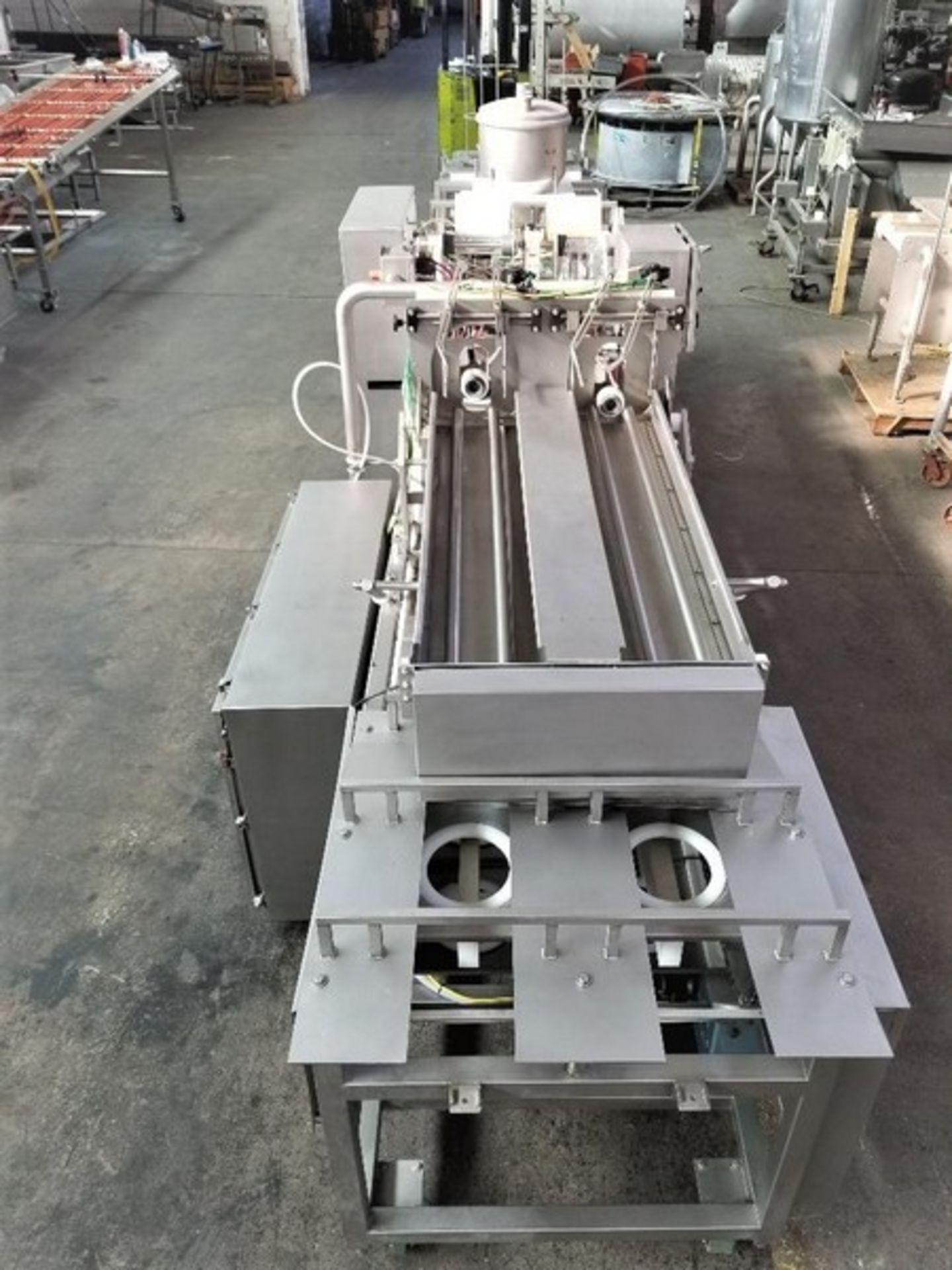 PMR (Packaging Machinery Resources) Dual Lane Continuous Container Filler, Sealer, Lidder, Model - Image 25 of 56