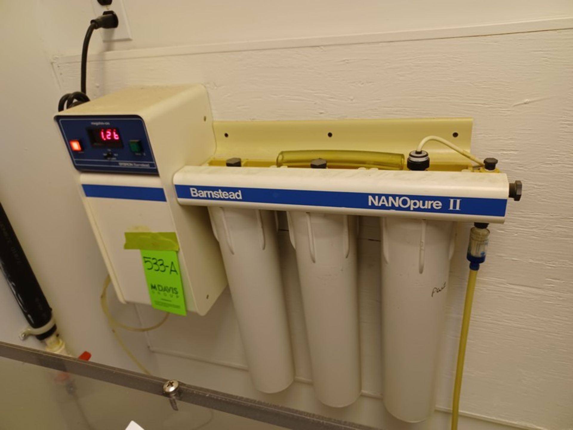 SYBRON / Barnsted NanoPure II Water Purification System (Located New Brunswick, NJ) - Image 4 of 4