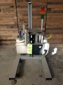 EL Mark UPA-ll Print Applicator, S/N UPA-ll-1103RT06-05-C-1181, Volt 110, Zebra ZE500 Printer (