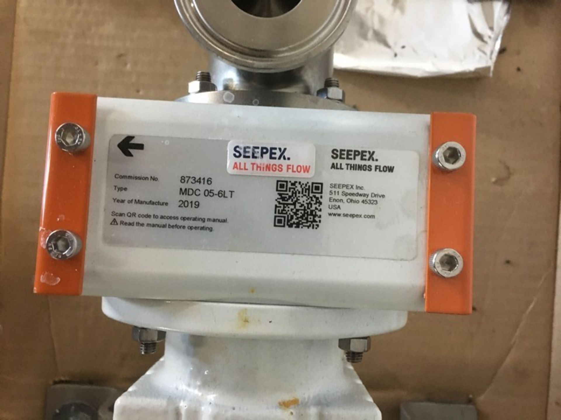 Sepeex All Things Flow Progressive Cavity Pump, Type MDC-05-6LT, Commission #873416, 1001-300 mPas - Image 3 of 3