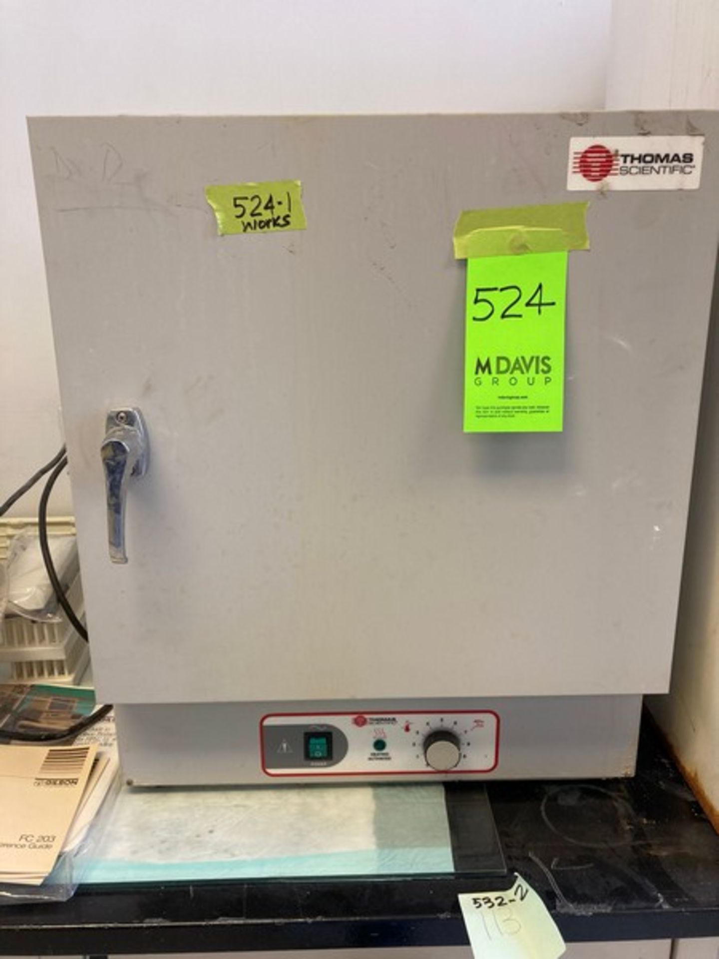 2 Lab items and Glassware: Explosion-Proof Refrigerator - Lab-Line Instruments 3557, 24"Wx24"Dx34. - Image 4 of 4