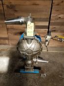 S/S NDP-50BSE-FDA Diaphragm Pump with 3" Inlet and Outlet, Mounted on Casters (Loading Fee $50)