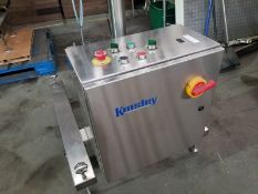 Kinsley KSE-400 Bottle Turner, S/N JO277/WO-2576, Volt 120 (Loading Fee $100)(Located Fort Worth,