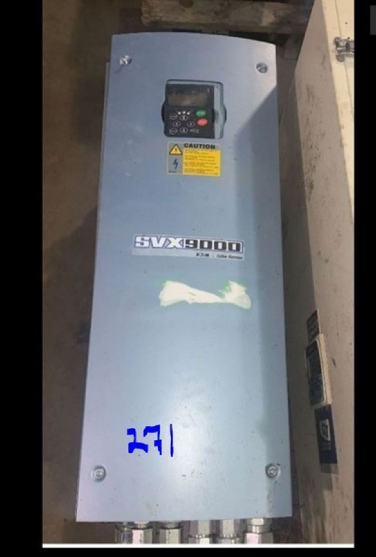 EATON CUTLER HAMMER (2011) SVX 9000 50 HP DIGITAL VFD WITH TRANSFORMER Canadian Voltage (600V). (