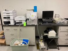 Complete Agilent Technologies 6110 Quadrupole LC/MS, set up with printer, computer, monitor, Edwards