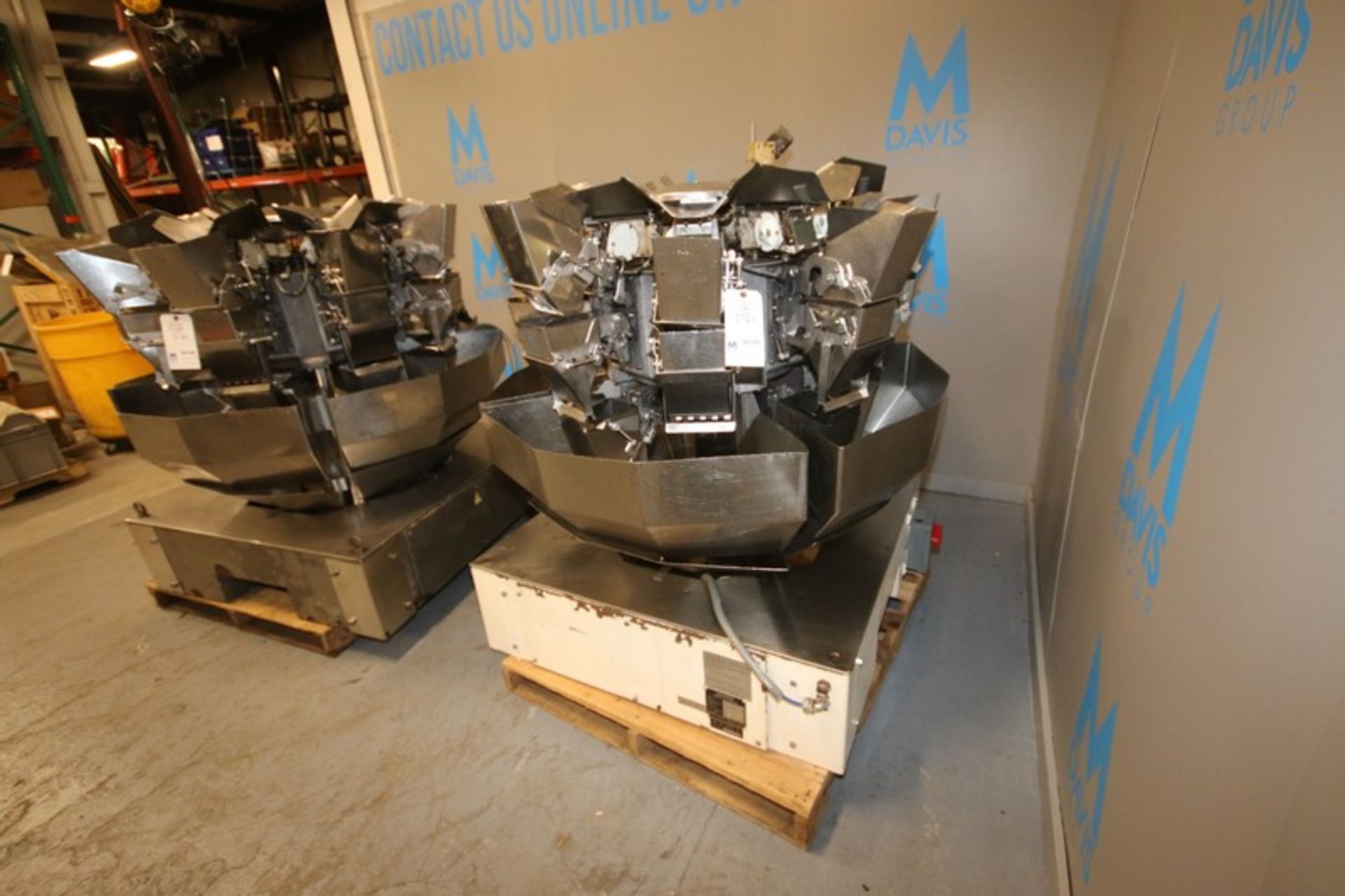 Ishida 8-Head Rotary Filler Scale, M/N CCW-Z-208B-S/30-PB, S/N 19141, 208 Volts, 3 Phase (NOTE: Does - Image 8 of 9