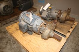 15 hp Centrifugal Pump, M/N SMP 3000, S/N 1087/6119, Size 1.5X7 15-C, with Baldor 3600 RPM Motor,