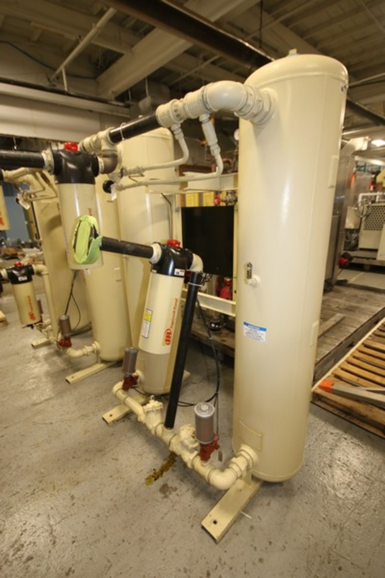 2011 Ingersol Rand Desiccant Air Dryer, Model HL6001HE0AA, SN 519833, 150 PSIG, Single Phase with - Image 3 of 4