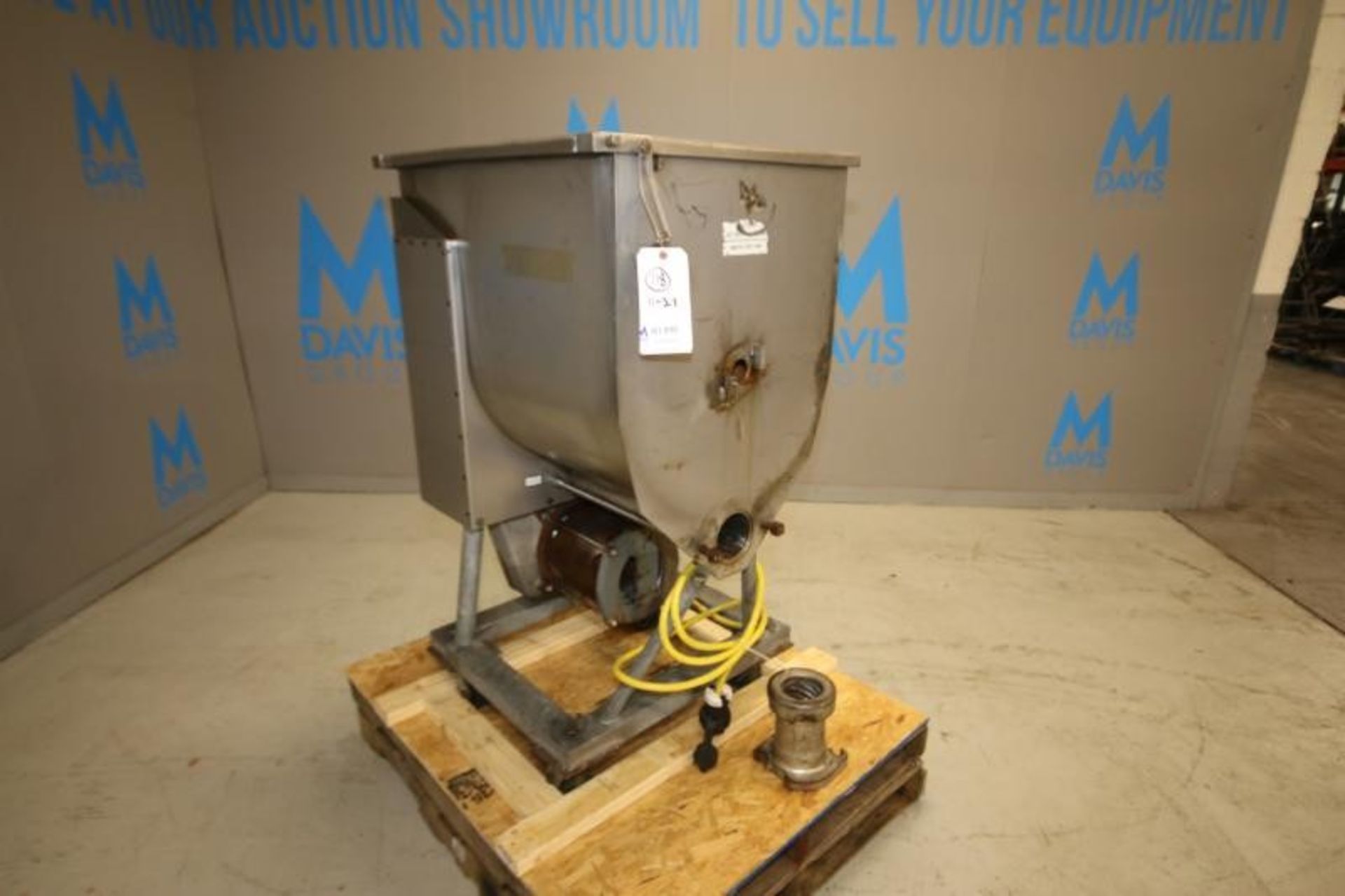 Hobart S/S Mixer / Grinder, Model 4346,SN 11-112-839, 208V 3 Phase, (Note: Machine Not Complete &