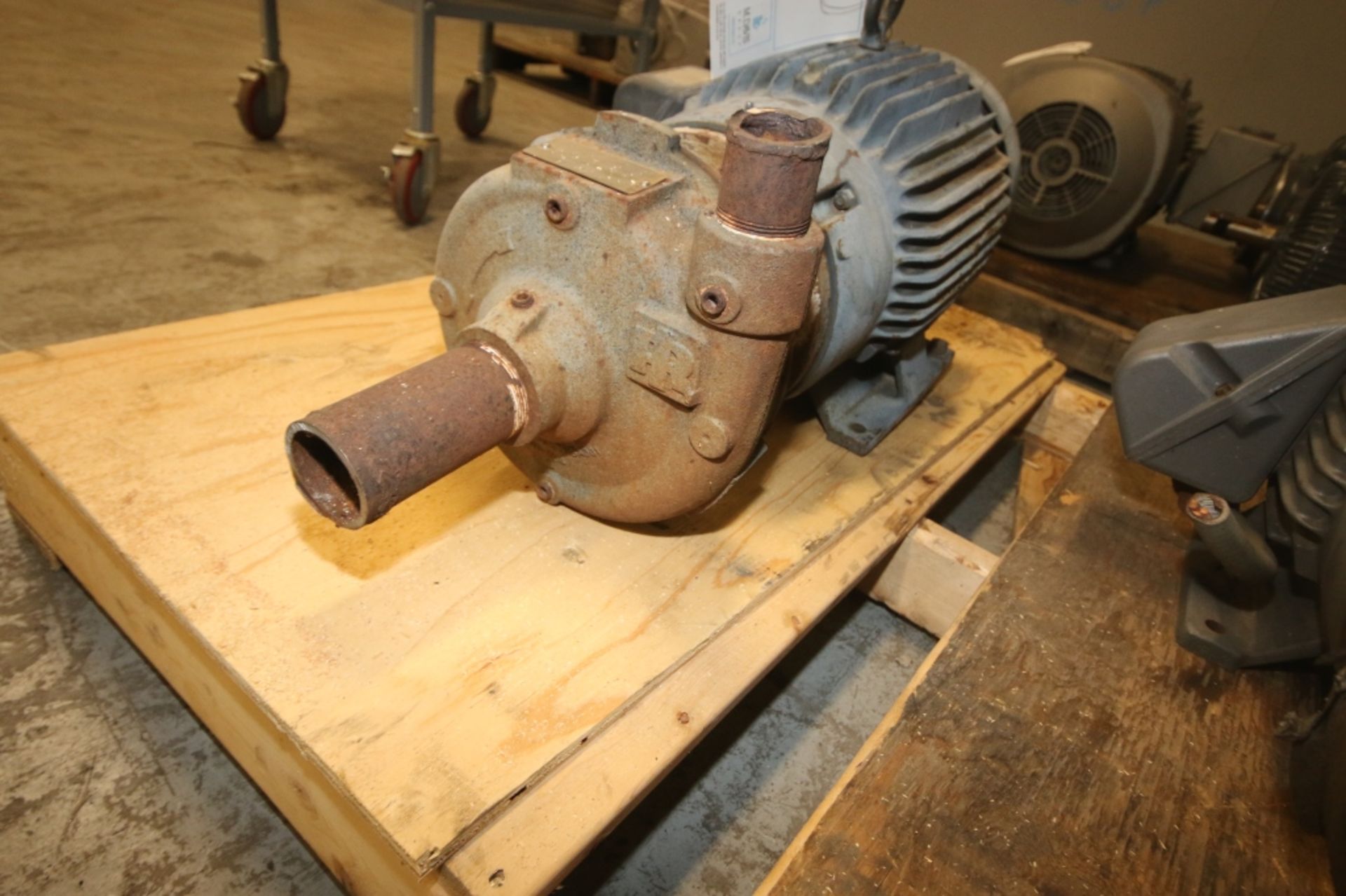 15 hp Centrifugal Pump, M/N SMP 3000, S/N 1087/6119, Size 1.5X7 15-C, with Baldor 3600 RPM Motor, - Image 3 of 8