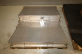 Lot of (2) 36" W x 24" L S/S Ramps / Covers(INV#78174)(Located @ the MDG Showroom - Pgh., PA)(